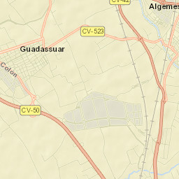 Guadassuar Street Map
