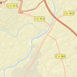 Algemesí Street Map