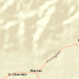 Narcao Street Map