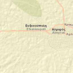 Evxinoúpolis Street Map