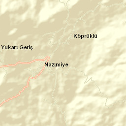Nazimiye Street Map