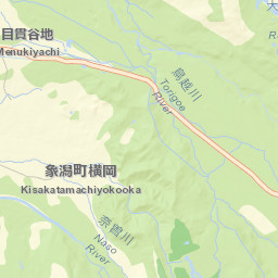 Nikaho-shi Street Map