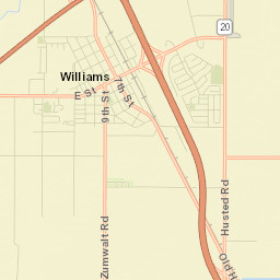 Williams Street Map