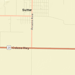 Sutter Street Map