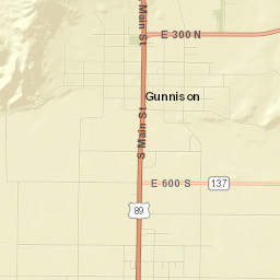 Gunnison Street Map
