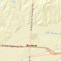 Buckner Street Map