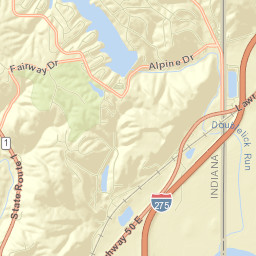 Hidden Valley Street Map