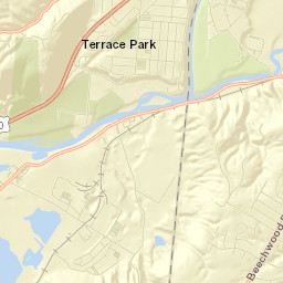 Terrace Park Street Map