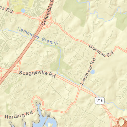 North Laurel Street Map