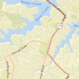 Green Haven Street Map
