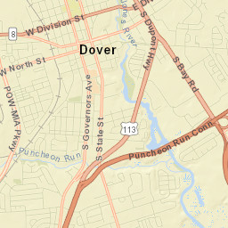 Kent Acres Street Map