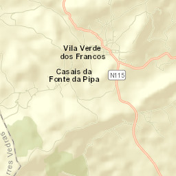 Vila Verde Street Map