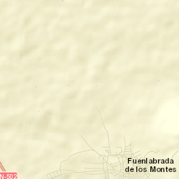 Fuenlabrada de los Montes Street Map