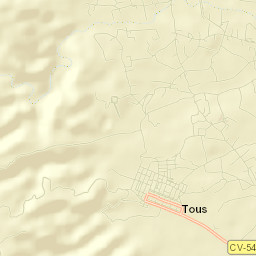 Tous Street Map