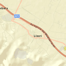 Llaurí Street Map