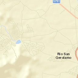 Poggio dei Pini Street Map