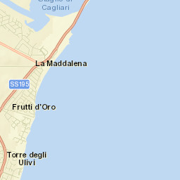 La Maddalena Street Map