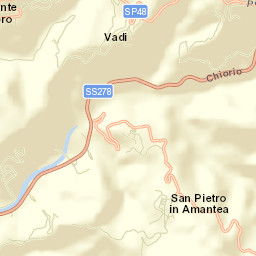 San Pietro in Amantea Street Map