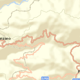 Carpanzano Street Map
