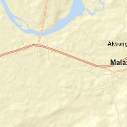 Malazgirt Street Map
