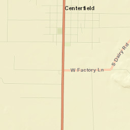 183-199 E 200 S St Centerfield UT Street Map