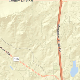 Ronald Reagan Highway, Monument, CO Street Map