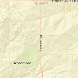 Woodmoor Street Map