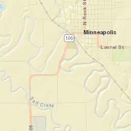 Minneapolis Street Map