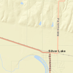 Silver Lake Street Map