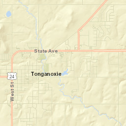 18500-18600 206th Street, Tonganoxie, KS Street Map