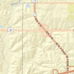 State Avenue & U.S. 73 Kansas City KS Street Map