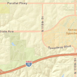 535-911 North 118th Street, Bonner Springs Street Map