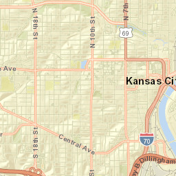 1919 North 15th Street Kansas City KS Street Map