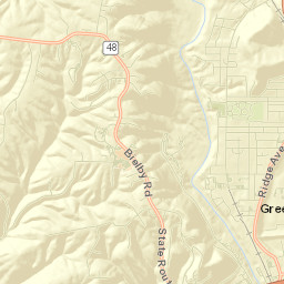 Greendale Street Map