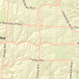Covedale Street Map