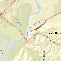 Turpin Hills Street Map