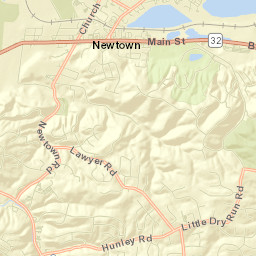 Newtown Street Map