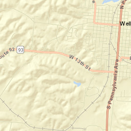 Wellston Street Map