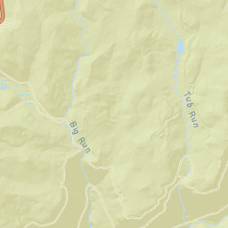 Tucker County Street Map