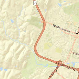 Leesburg Street Map