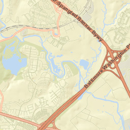 Fort George G Mead Junction Street Map