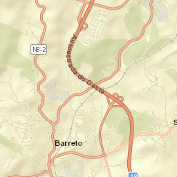 Santa Maria do Castelo e São Miguel Street Map