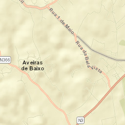 Aveiras de Baixo Street Map