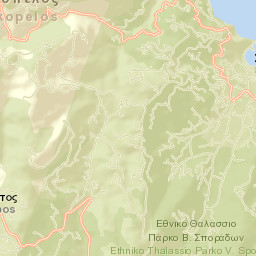 Skópelos Street Map