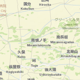 Ōshū-shi Street Map