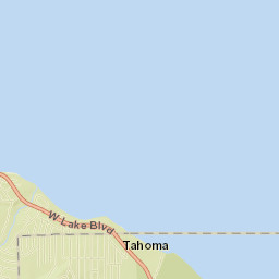 Tahoma Street Map