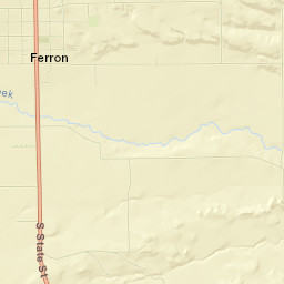Ferron Street Map