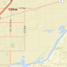 3404 F Rd Clifton CO 81520 USA Street Map