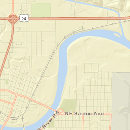 800 Northeast Michigan Avenue, Topeka, KS Street Map