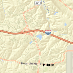 Hebron Street Map